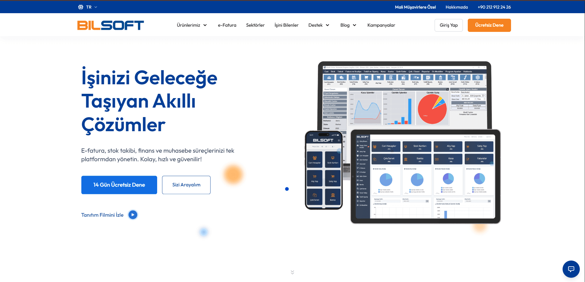 Bilsoft.com project interface