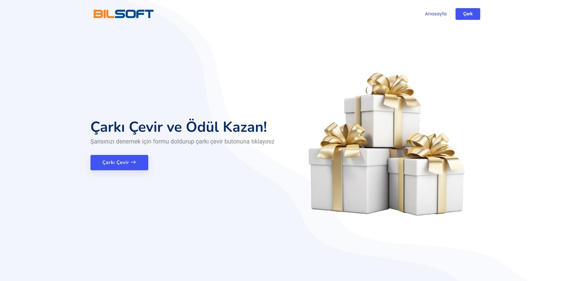Gift Wheel project interface